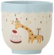 Tazza per bambini blu e color crema in gres 150 ml Celebrate – Bloomingville Mini