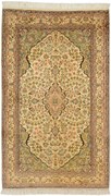 Cashmere Silk Tappeto orientale 150 x 90 Beige (Indian) Annodato A Mano
