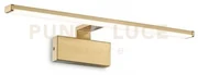Lampada da parete alma ap d51 ottone
