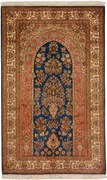 Cashmere Silk Tappeto 160x100 Marrone (Indian) Annodato A Mano