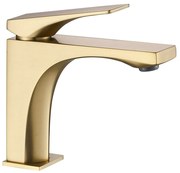 Rubinetto da lavabo Rea Joe Brush Gold low