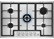 Piano cottura 5 fuochi EGS75362X ELECTROLUX silver griglie in ghisa