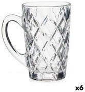 Tazza Trasparente Vetro 6 Unità (170 ml)