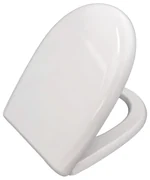 Copriwater Casual T Design ovale originale per serie sanitari PONTE GIULIO in duroplast bianco europeo