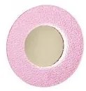 Applique led in vetro rosa candy ap.candy-rosa