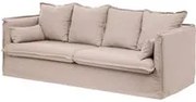 Divano letto 3 posti beige Odilon