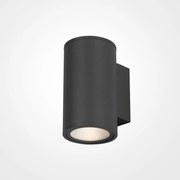 Lampada Da Parete Moderna Da Esterno Metallo Grafite Luce Led 10W Ip65