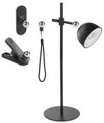 LED Lampada da tavolo ricaricabile dimmerabile magnetico 4in1 LED/4,2W/3,7V 4000K nero