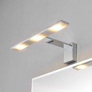 Lindby Lampada per specchio Lorik a LED chic cromo