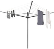 Stendino da giardino color antracite 50 m Lift-O-Matic – Brabantia