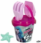 Set di giocattoli per il mare My Little Pony Ø 14 cm polipropilene (24 Unità)