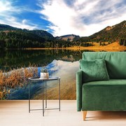 Carta da parati – Lago sotto le colline