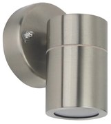 Applique da esterno Cilindrica Monodirezionale GU10 Silver