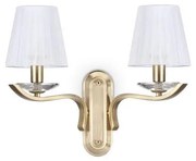 Ideal Lux - cristallo muro lampada PEGASO 2xE14/28W/230V oro