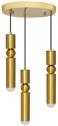Lampada Da Soffitto Pensile Oro APP471-3CP