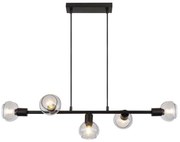 Rabalux 3297 - Lampadario su corda SULLIVAN 5xE14/40W/230V