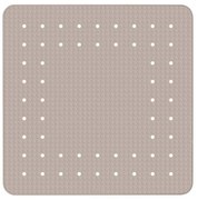 Tappeto da bagno antiscivolo grigio e beige , 54 x 54 cm Mirasol - Wenko