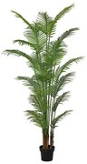 Pianta Decorativa Poliuretano Cemento Areca 210 cm