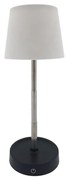 Lampada da tavolo LED dimmerabile touch 3W 5V USB 800mAh bianca