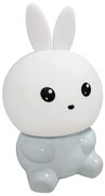 Lampada LED RGBW per bambini, touch, LED 1W 5V USB 1200 mAh con coniglio