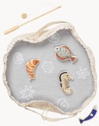 Gioco da pesca in cotone organico