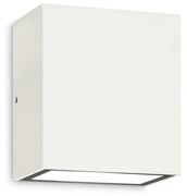 Applique Moderna Argo Metallo Bianco Led 10W 4000K Luce Naturale