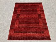 Loribaft Tappeto 150 x 190 Rosso (Iran) Annodato A Mano