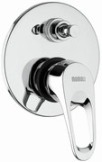 Rubinetto per doccia getto laminare cristallino Aladino grigio MAMOLI