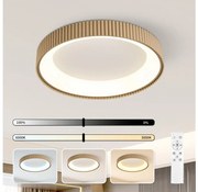 Brilagi - Plafoniera LED dimmerabile FALCON MODERN LED/54W/230V 60 cm beige + telecomando