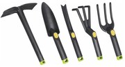 Fieldmann - Set di attrezzi da giardinaggio 5 pz