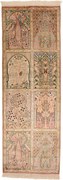 Cashmere Silk Tappeto 70 x 190 (Indian) Annodato A Mano