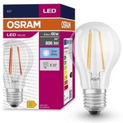Lampadina LED FILAMENT A60 E27/6,5W/230V 4000K - Osram
