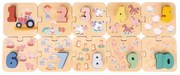 Puzzle - Impariamo i numeri - Fattoria