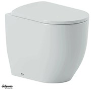 The ArtCeram "Monet" Wc Terra Filoparete Senza Brida Bianco Lucido