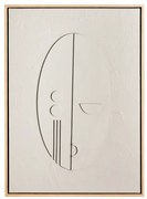 "L'Oca Nera" quadro con cornice stile etno chic cm 53 x 73