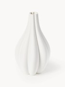 Vaso grande in porcellana con stampa 3D Sonata, alt. 40 cm