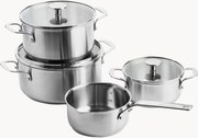 Batteria di pentole da cucina KitchenAid, set da 7