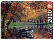 Puzzle Educa Boat on the Lake 2000 pcs