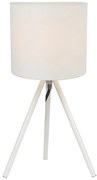 Klausen KL108012 - Lampada da tavolo THEO 1xE14/9W/230V bianco