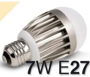 LAMP. LED 7W E27 LUCE CALDA 400LM