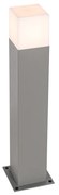 Lampada da esterno 50 cm grigia con picchetto a terra e manicotto per cavi - Denmark