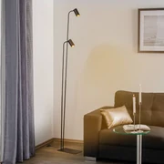Nowodvorski Lighting Piantana Mono II, 2 luci, nero