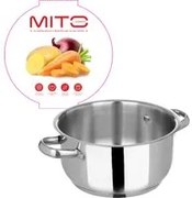 Casseruola 20 cm in acciaio inox Mito