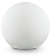 Piantana Moderna Sole Materie Plastiche Bianco 1 Luce E27 D30Cm