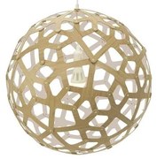 David Trubridge - Coral Lampada a Sospensione Ø60 Bianco 1 Lato David Trubridge