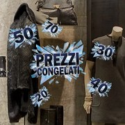 Prezzi congelati | Vetrofania