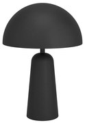 Lampada Da Scrivania Moderna Aranzola 1 Luce Metallo Nero