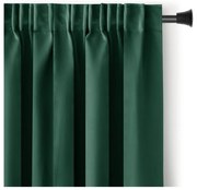 Tenda termoisolante/parzialmente oscurante verde scuro 140x245 cm Kierra – Restilo