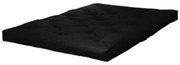 Materasso futon nero media durezza 120x200 cm Comfort Black - Karup Design