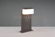 Nestos palo da esterno fusione alluminio antracite a led13w 1300lm,...